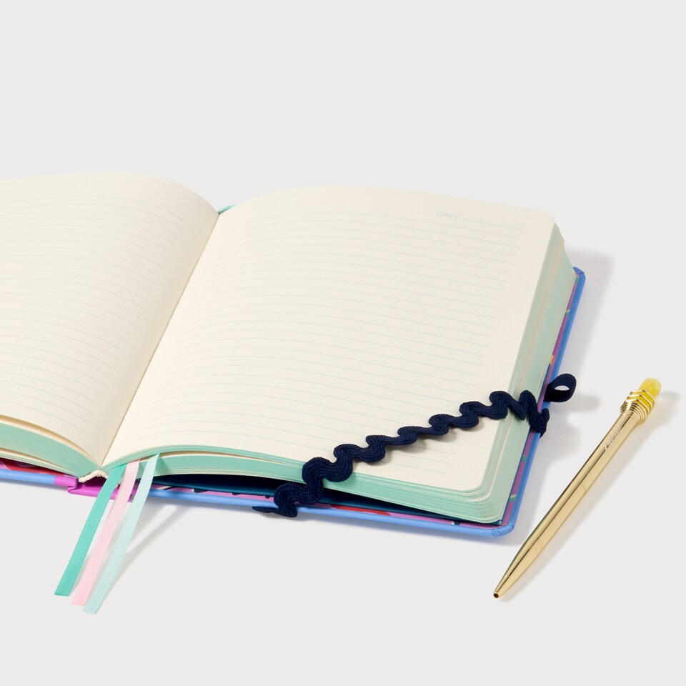 image 1 of Paperchase Zodiac A5 Notebook - Aquarius