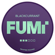 FUMI Black Currant Strong Nicotine Pouches 8mg x 20 Pouches 14g