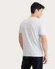image 3 of F&F Cotton Rich Crew Neck Slim Fit T-Shirt in Grey