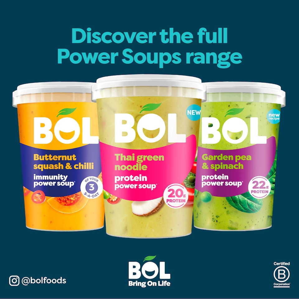 image 1 of BOL Roasted Red Pepper & Tomato Power Soup 600g