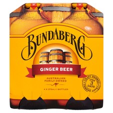 Bundaberg Ginger Beer 4 X 375 Ml