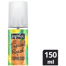 Impulse Body Mist - Tropical Beach + Espresso 150ml