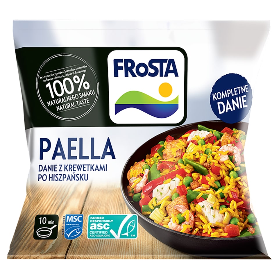 FRoSTA gyorsfagyasztott paella spanyol stílusú készétel 400 g