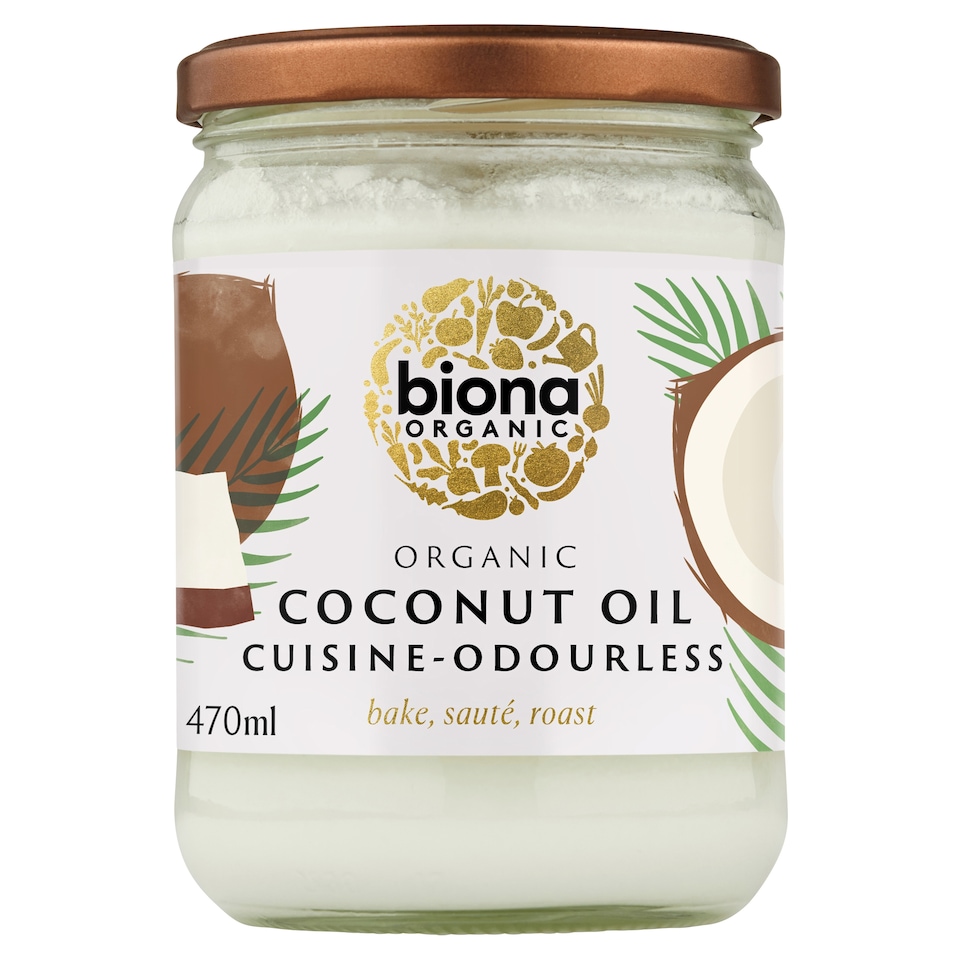 Biona Organic Coconut Oil Cuisine Odourless 470ml