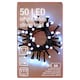 Snow Meister SM2582 50 LED-es elemes hideg fehér fényfüzér   1. kép