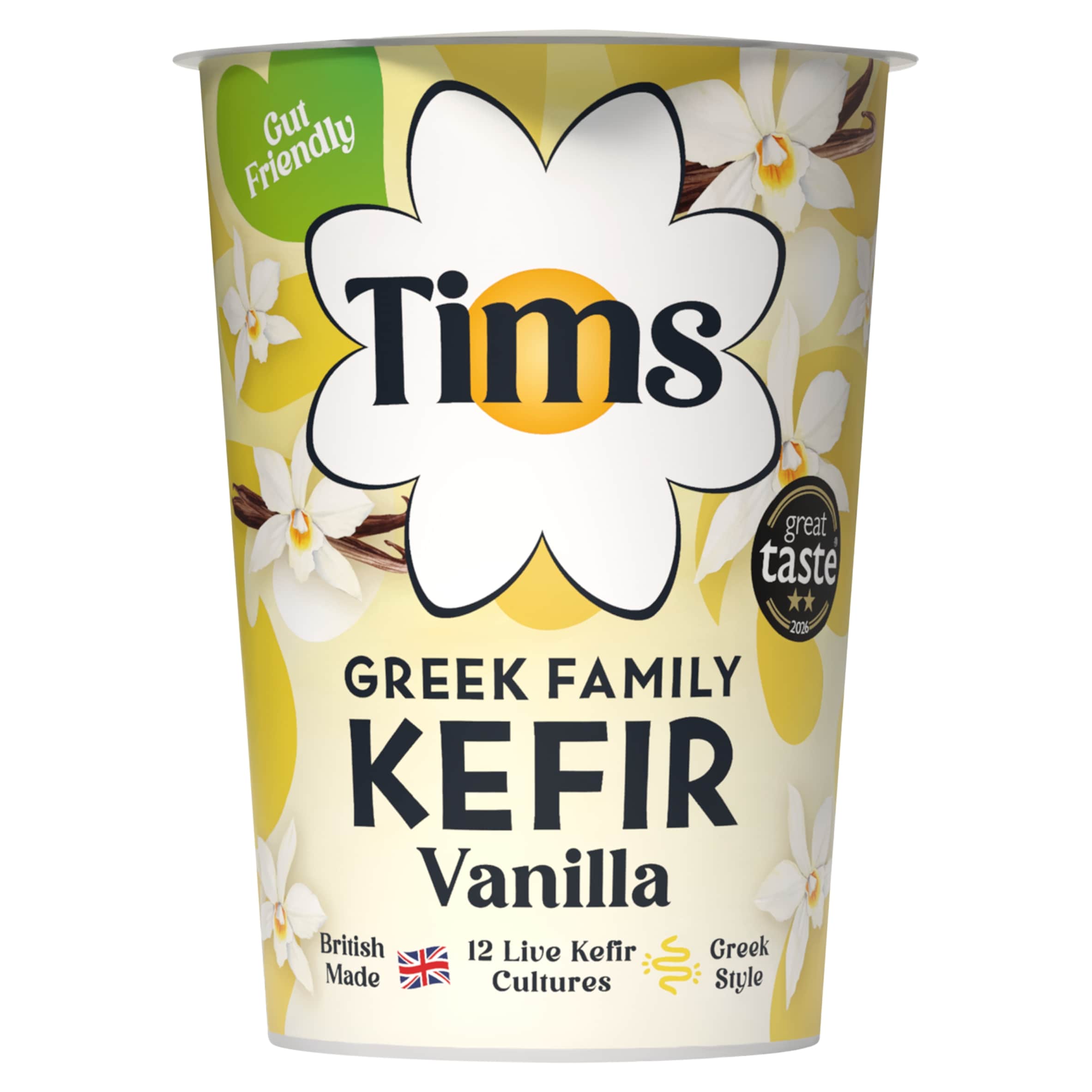 Tims Vanilla Greek Family Kefir 450g