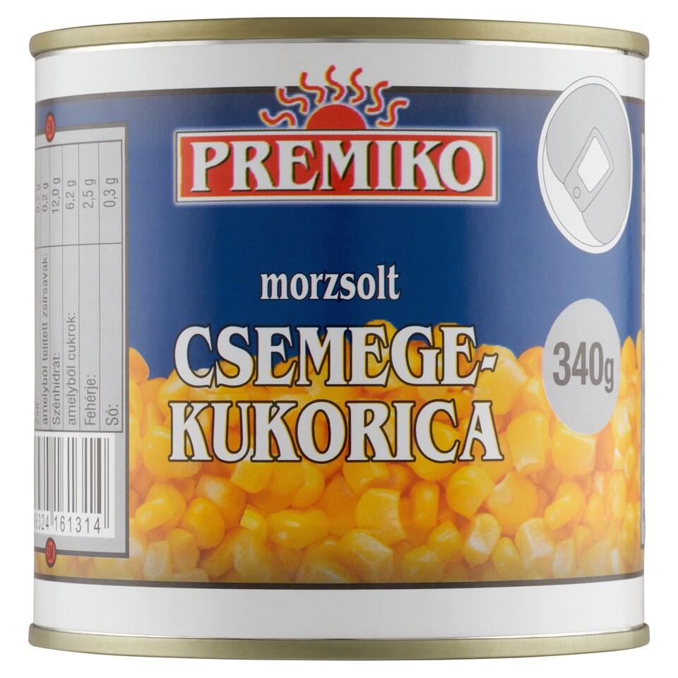 Premiko morzsolt csemegekukorica 340 g
