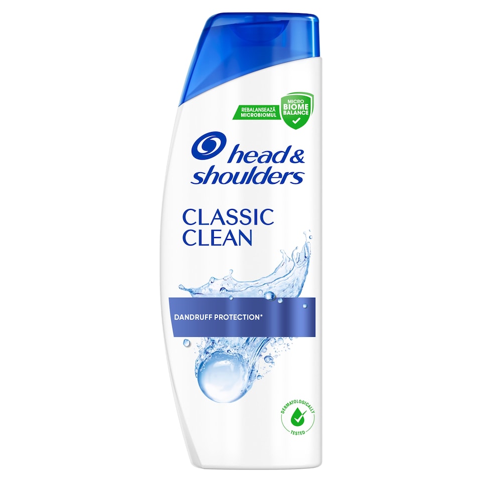 Head & Shoulders Classic Clean 2az1-ben Korpásodás Elleni Sampon és Balzsam, 625 ml Korpamentes haj