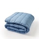 image 2 of Silentnight Refresh Blue Quilted Bedspread 