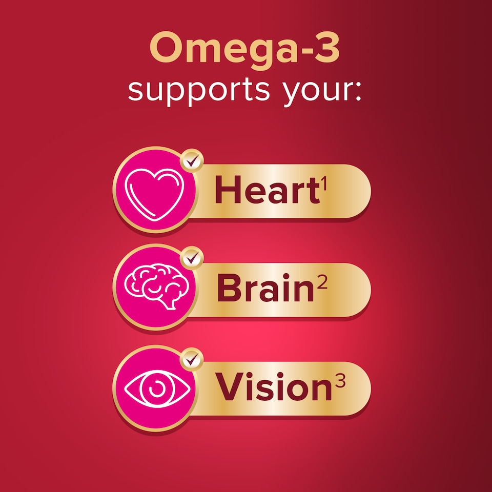 image 1 of Seven Seas Omega-3 & Multivitamins Women Food Supplement Duo Pack 60s