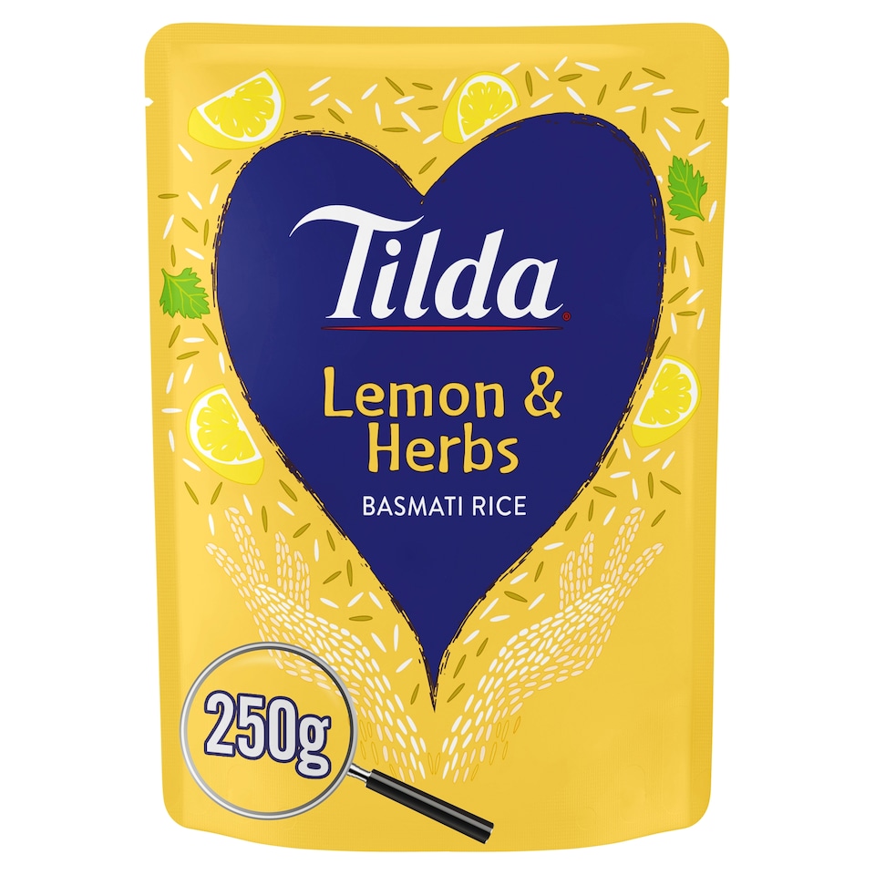 image 1 of Tilda Lemon & Herbs Basmati Rice 250g