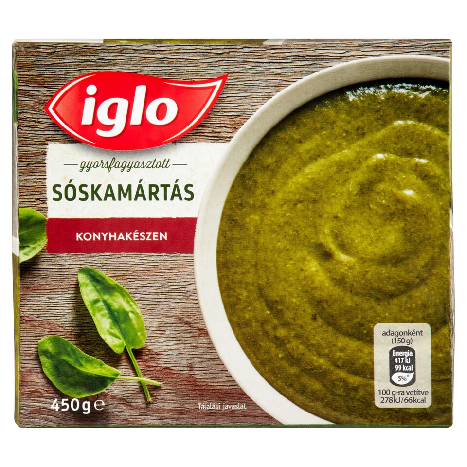 Iglo gyorsfagyasztott sóskamártás 450 g