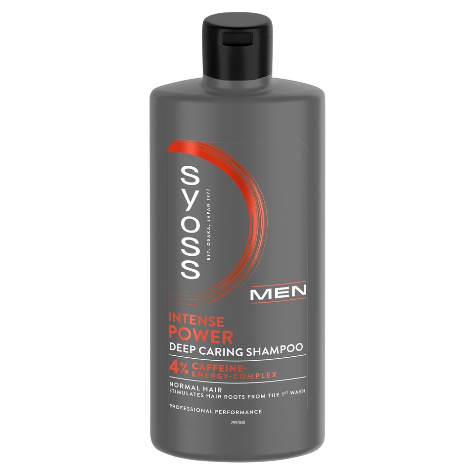Syoss MEN Intense Power šampón s kofeínom pre normálne vlasy 440 ml