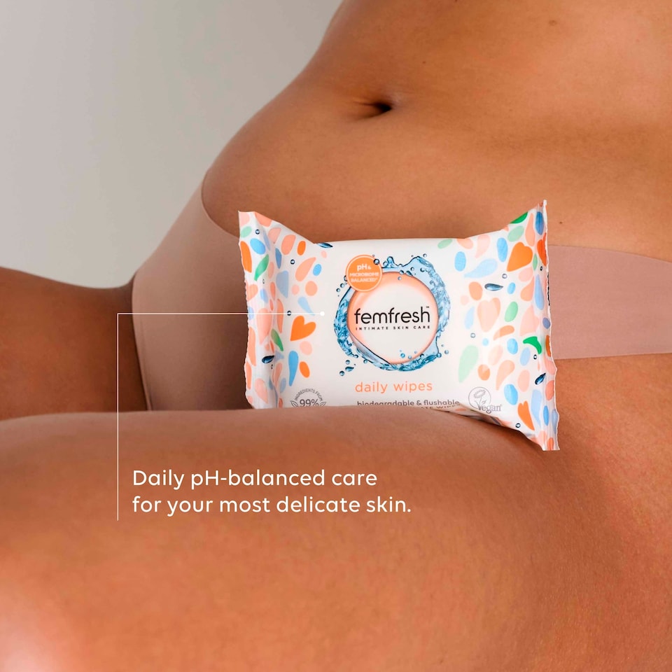 image 1 of Femfresh Pocket Wipes 10'S