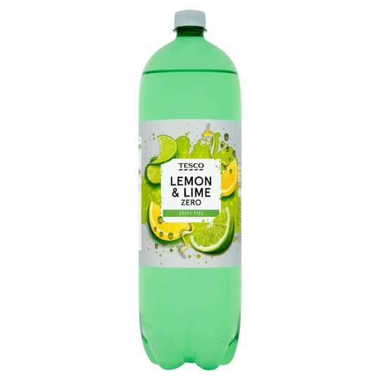 Tesco Lemon & Lime Zero 2L Tesco Groceries