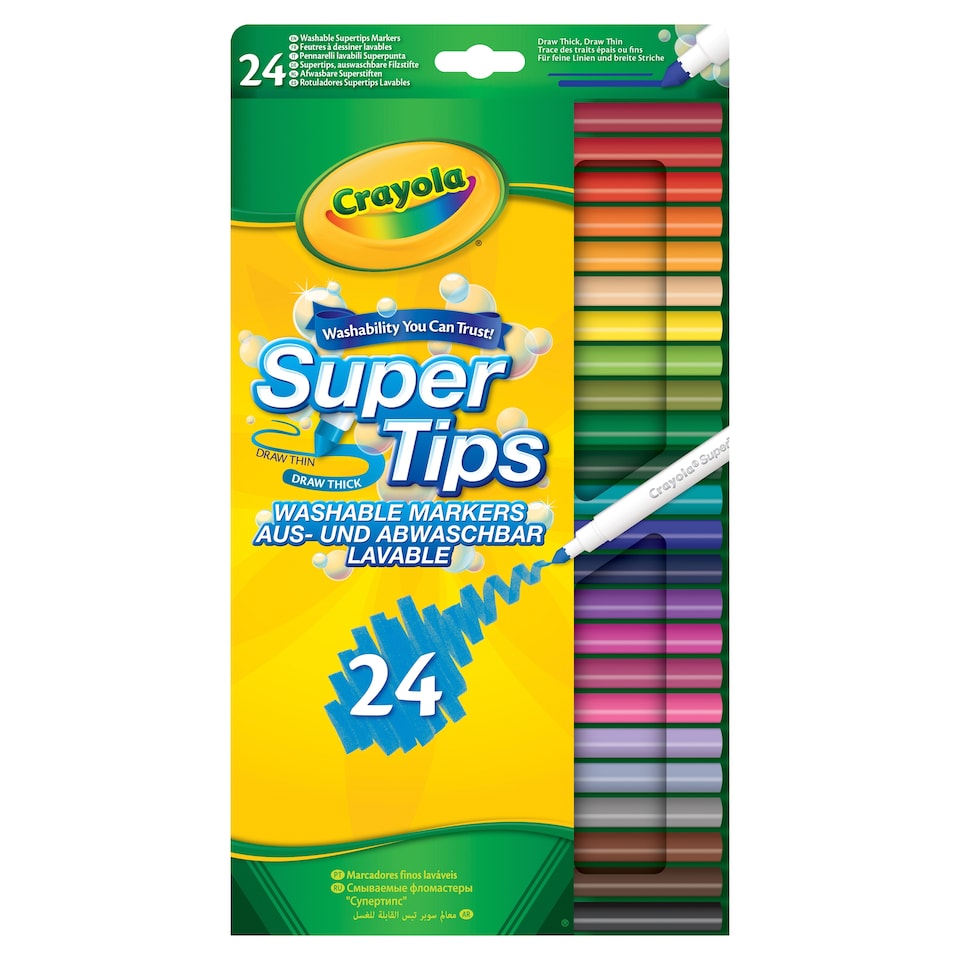 Crayola Supertips 24 Pack