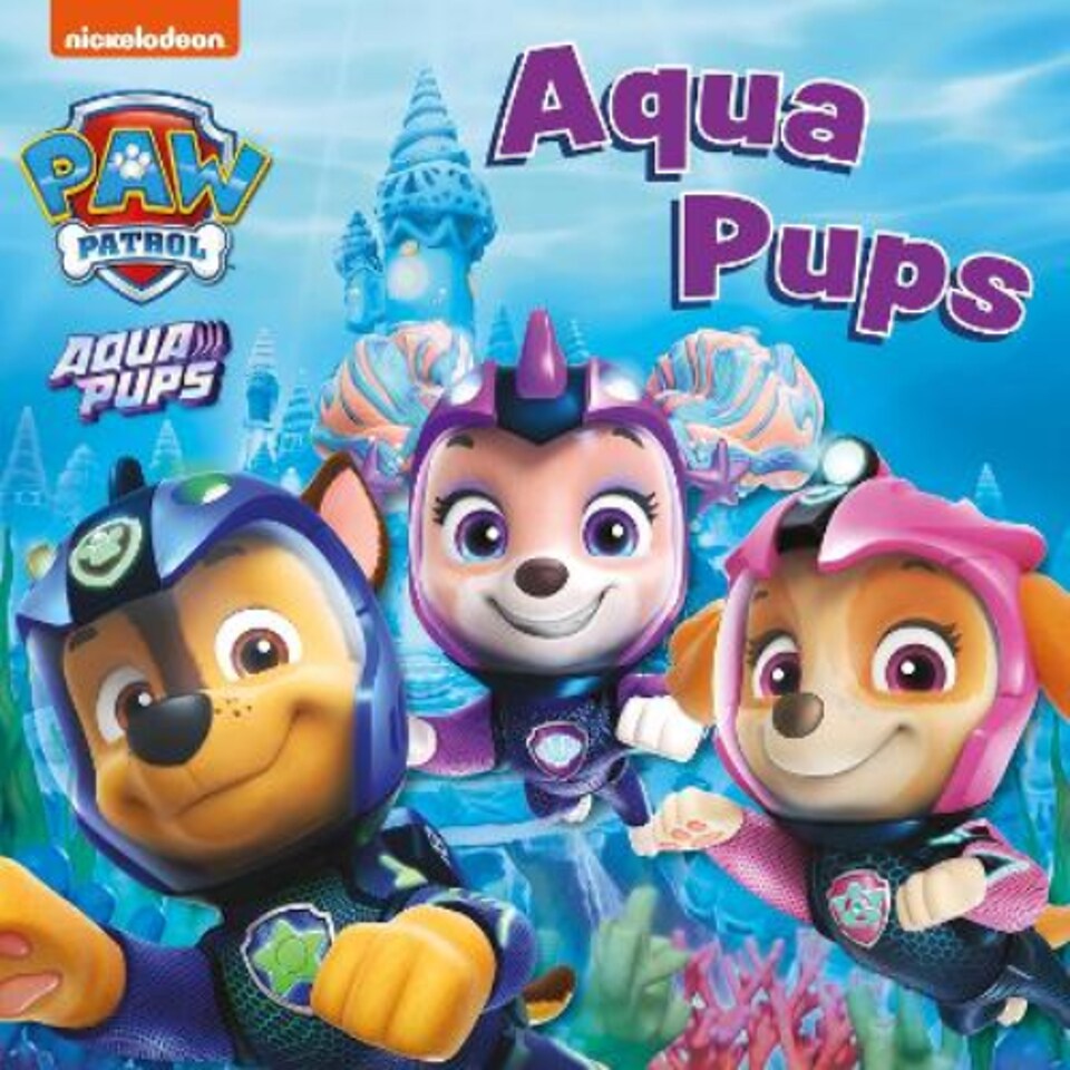 PAW PATROL BOARD BOOK  AQUA PUPS PAW PATROL