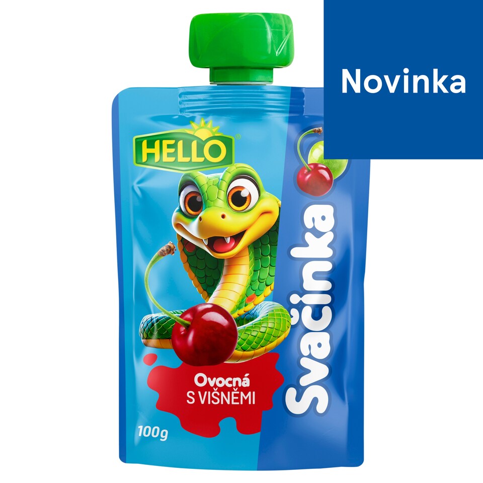 Hello Fruit Snack with Cherries 100 g