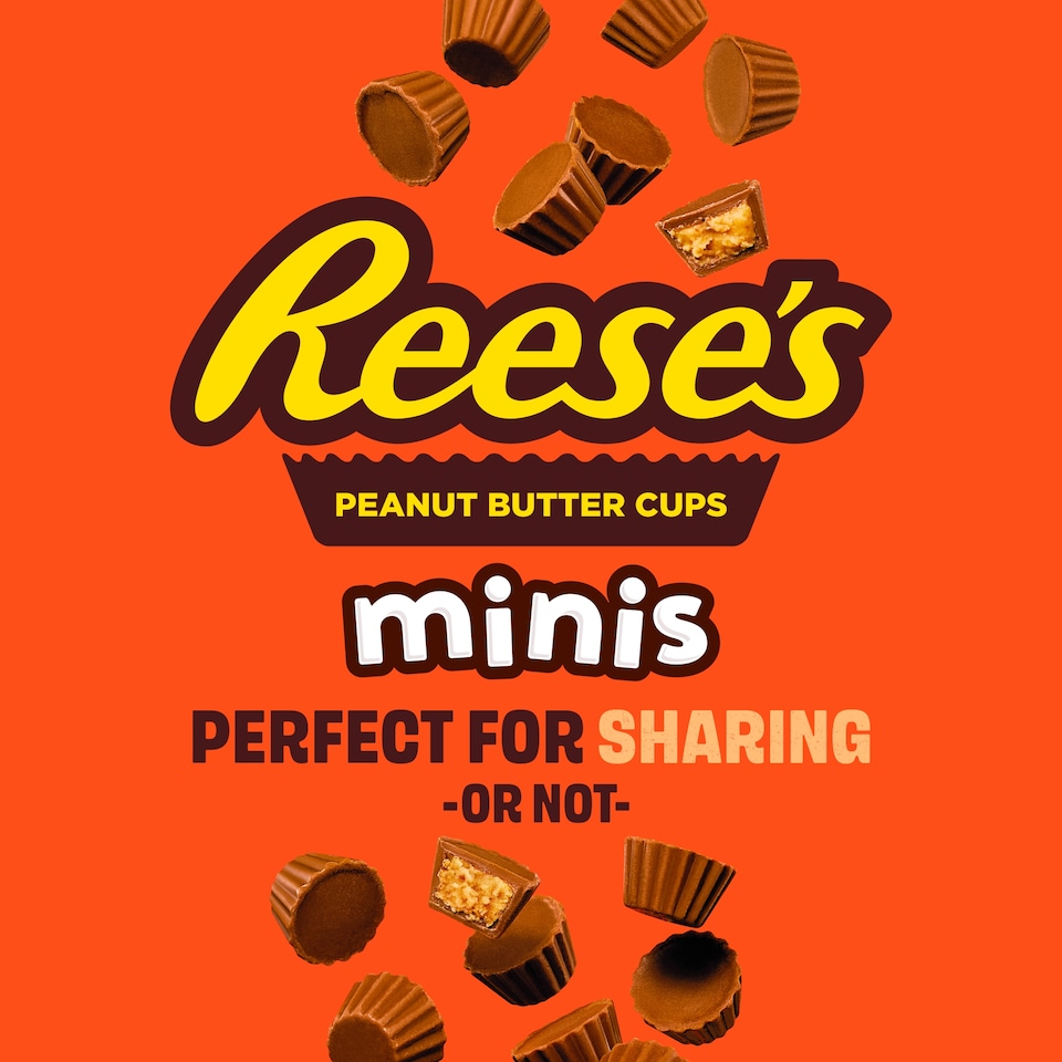 image 1 of Reese's Peanut Butter Cups Minis Unwrapped 90G