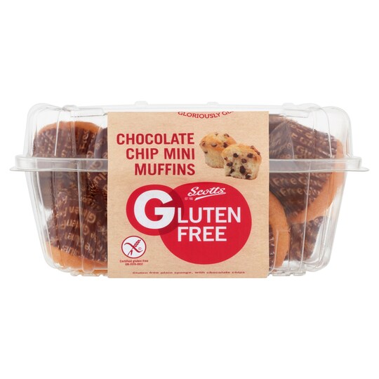 Scotts Gluten Free choc Chip Muffin 200g Tesco Groceries
