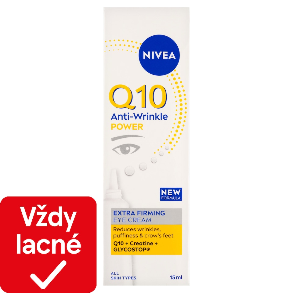 obrázok 1 z Nivea Q10 Power Spevňujúci očný krém proti vráskam 15 ml