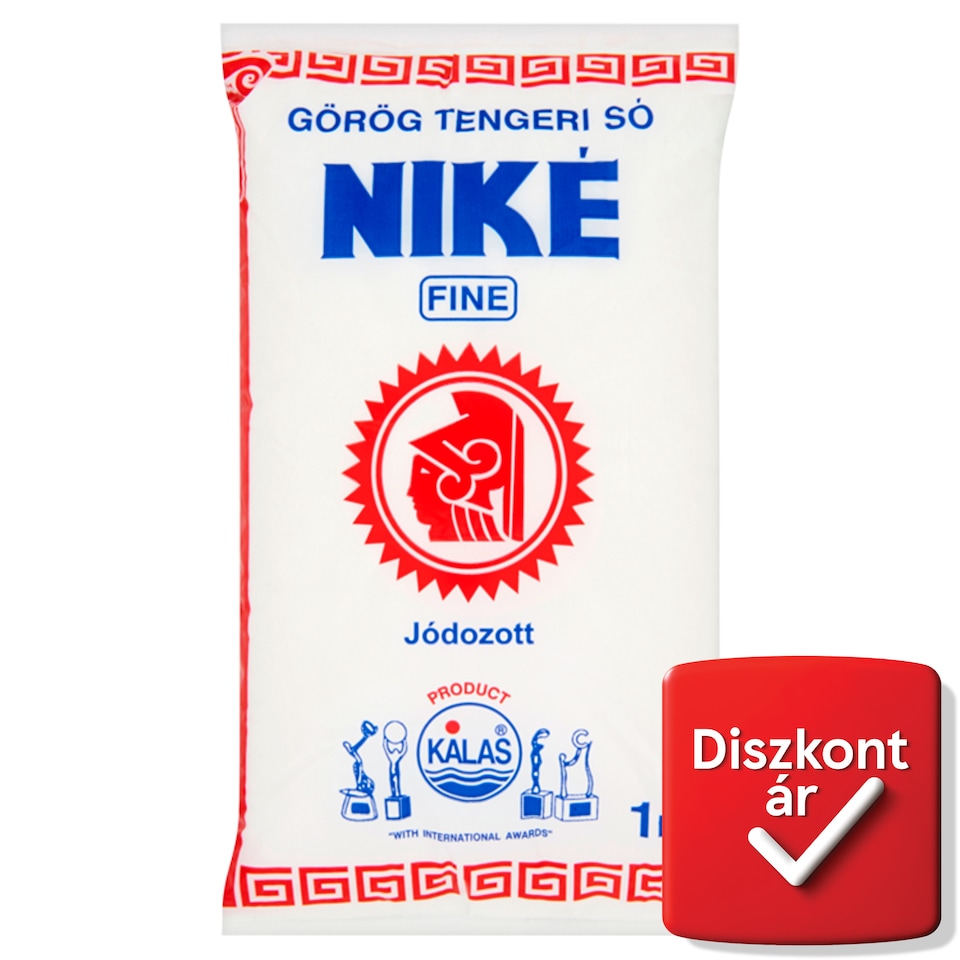 Niké Fine jódozott görög tengeri só 1 kg