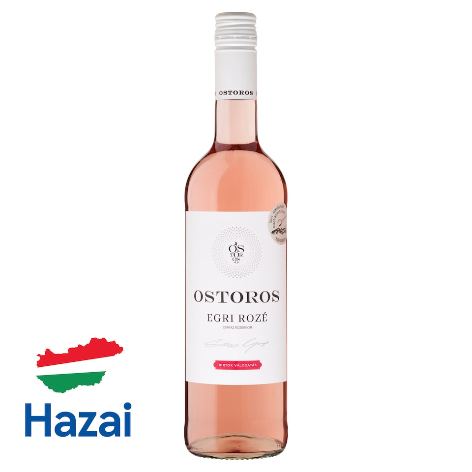 Ostorosbor Egri Rozé classicus száraz rozébor 11,5% 750 ml  1. kép