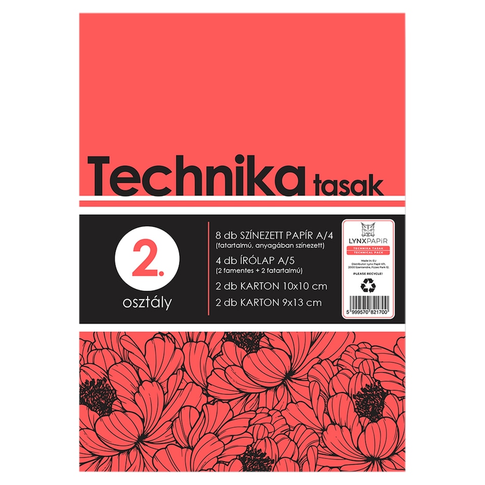 Lynx technikai tasak 2. osztályosok számára