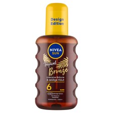 Nivea Sun Olej na opaľovanie v spreji s karoténom OF 6 200 ml