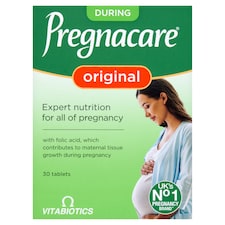 Vitabiotics Pregnacare Prenatal Vitamin & Mineral Tablets 30s