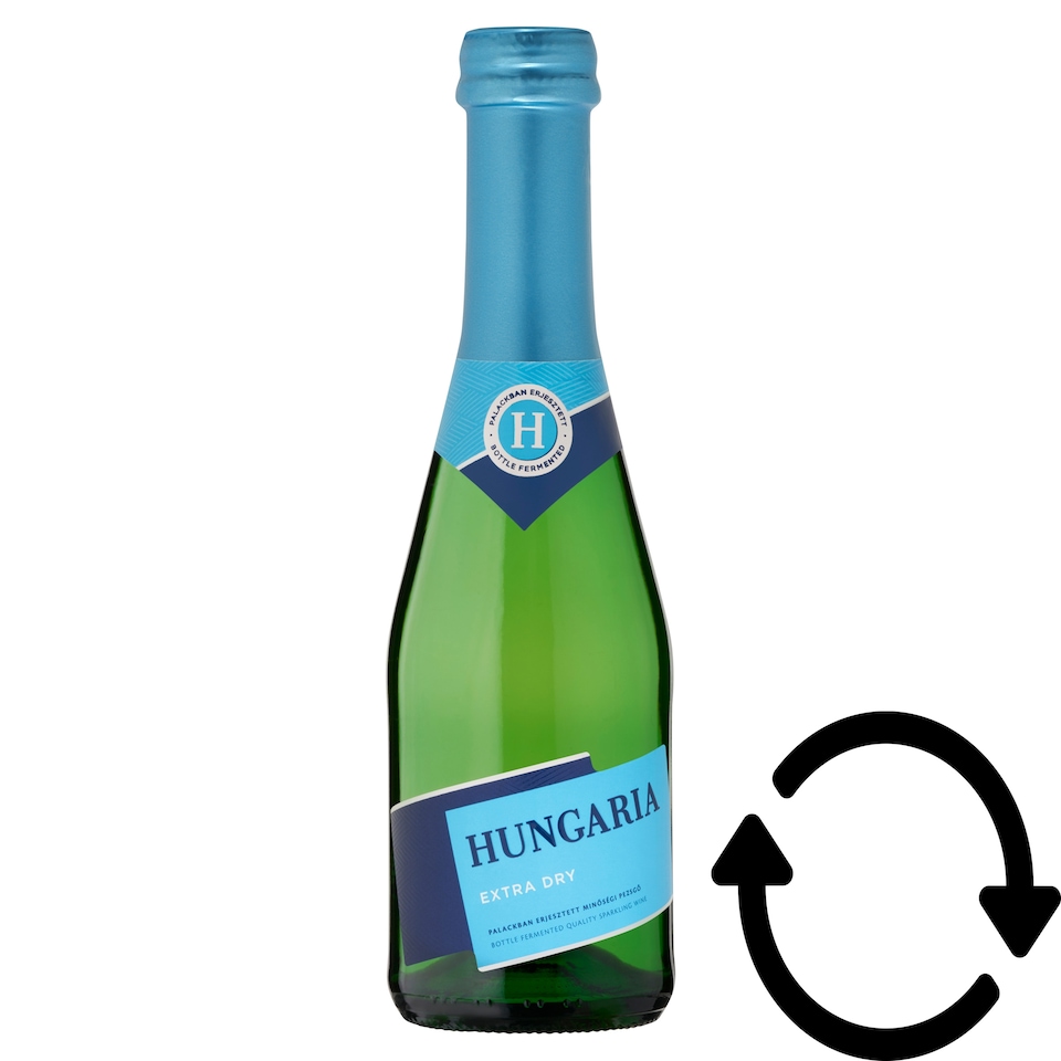 Hungaria különlegesen száraz minőségi pezsgő 12% 0,2 l