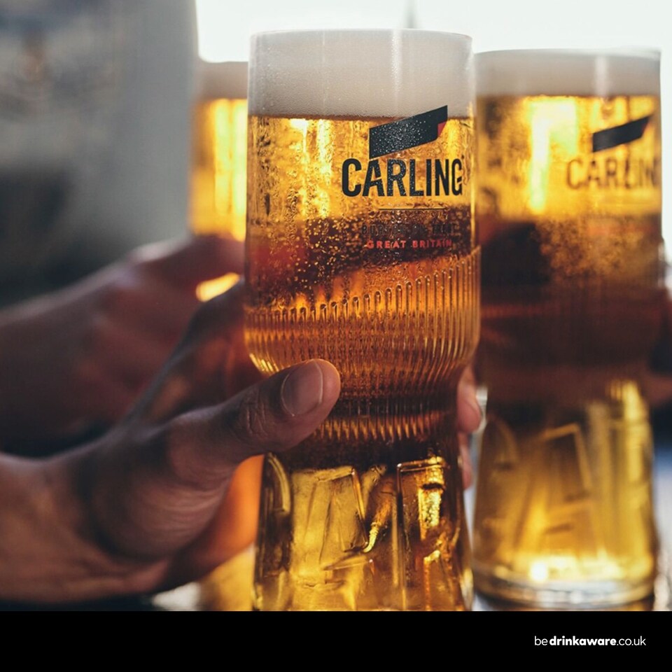 image 1 of Carling Original Lager Beer Can 4 x 440ml 