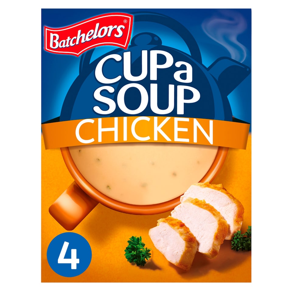 image 1 of Batchelors Cup A Soup Chicken 4 Pack 81G