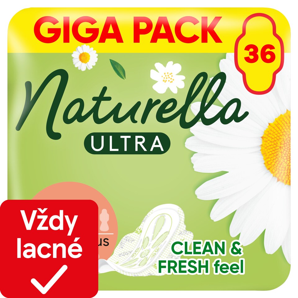 obrázok 1 z Naturella Ultra vložky s krídelkami Normal Plus – veľkosť 2 36 ks