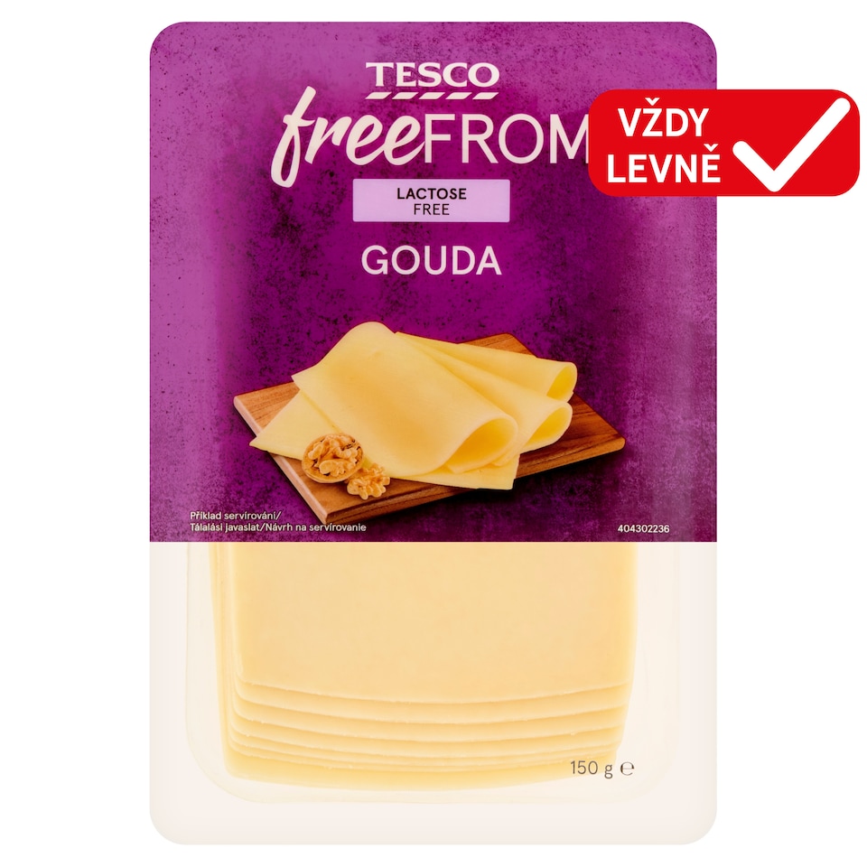 Tesco Free from Gouda 150g