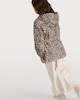 image 3 of F&F Girls Leopard Print Hooded Shower Resistant Jacket in Multi