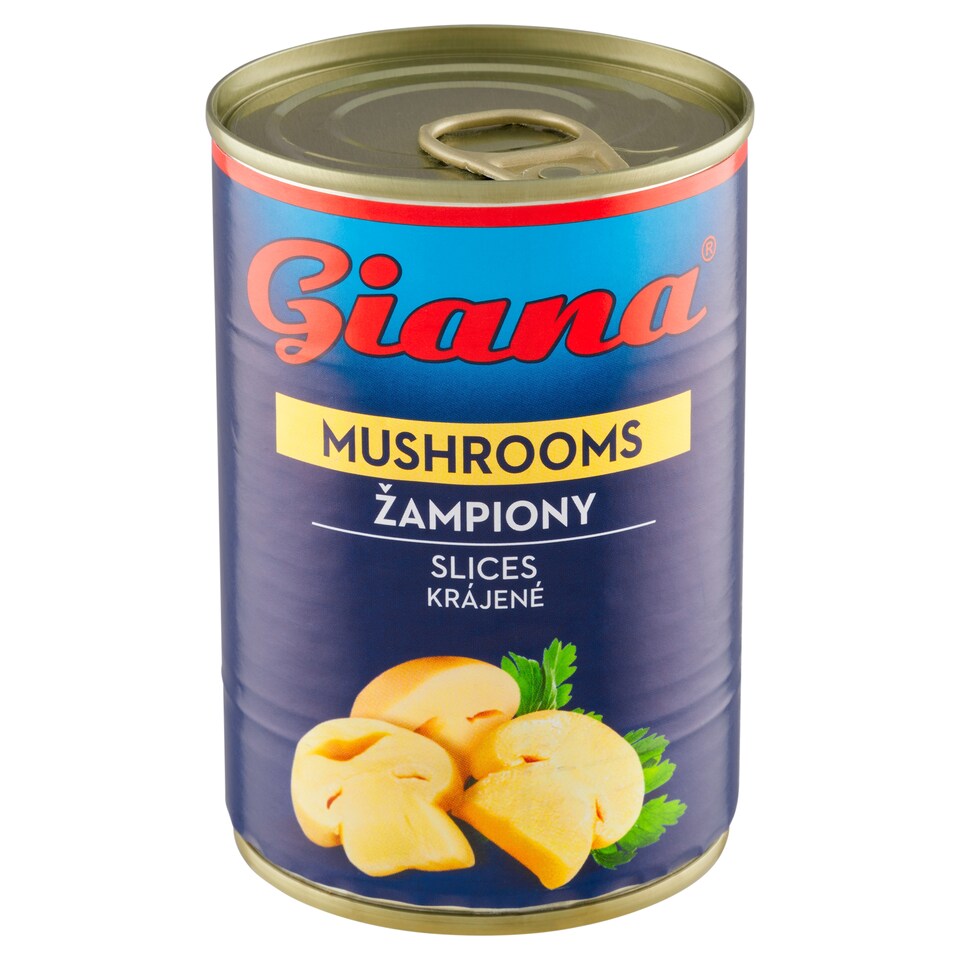 Giana Šampiňóny krájané v slanom náleve 290 g