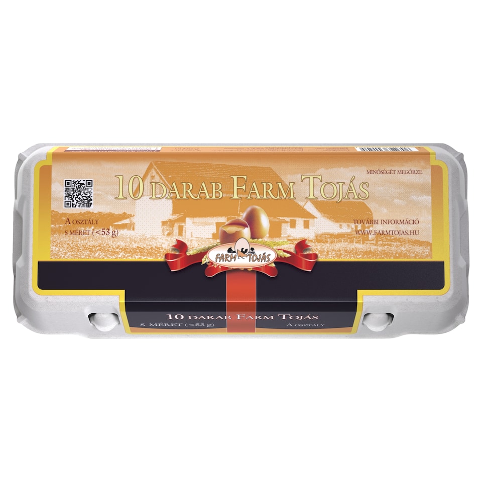 Farm Tojás Farm Egg S 10 db