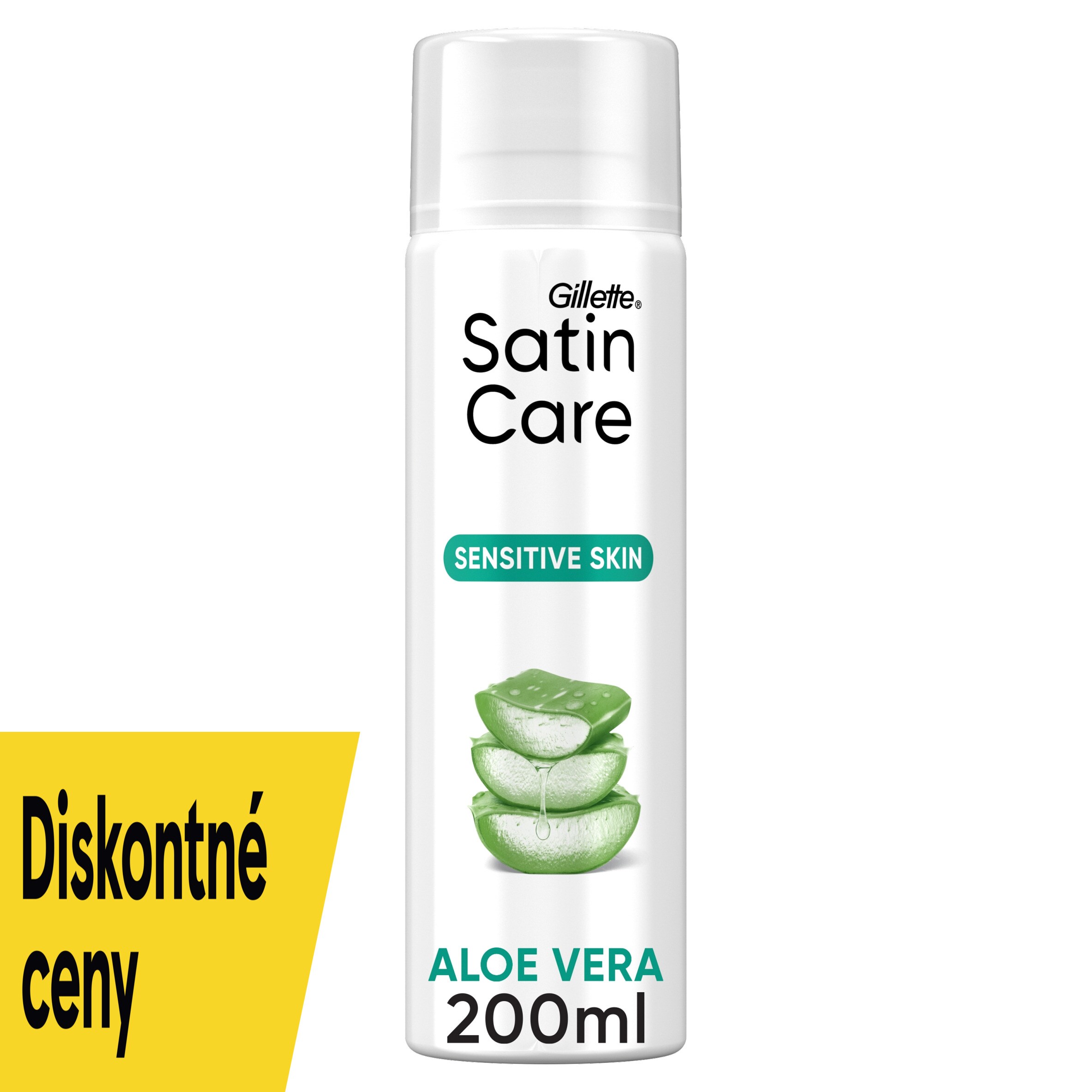 Gillette Satin Care Shave Gel for Women with a touch of Aloe Vera for  Sensitive Skin - Tesco Groceries
