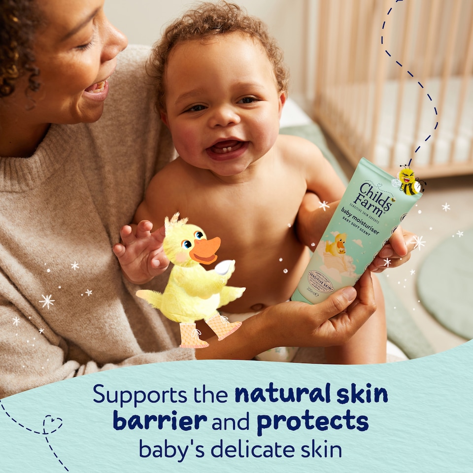 image 1 of Childs Farm Baby Moisturiser Mildly Fragranced 200ml
