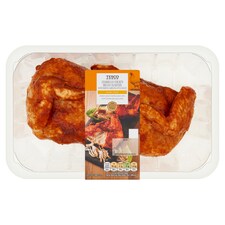 Tesco 2 Barbeque Chicken Breast Quarters with North Carolina Style Sauce 760g.