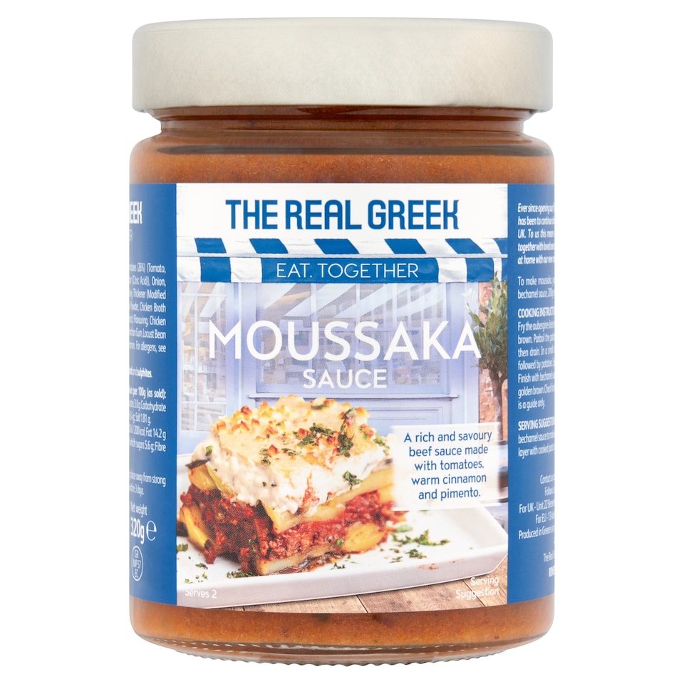 The Real Greek Moussaka Sauce 320g