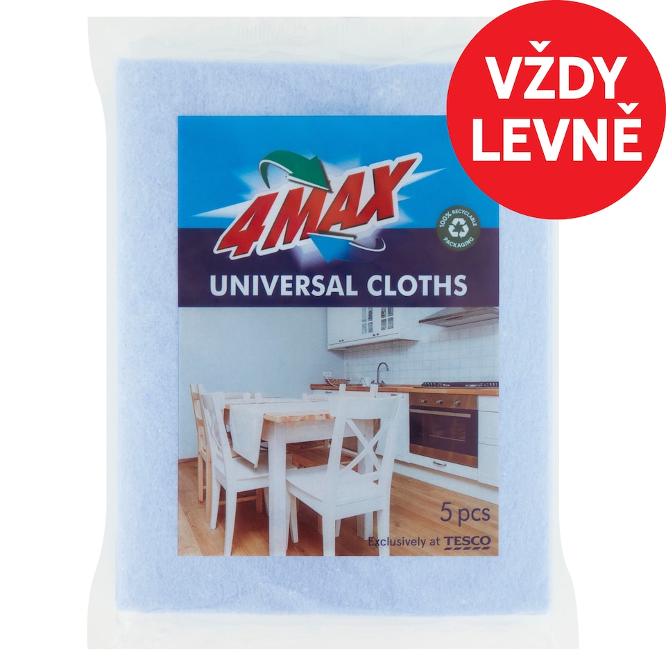 Tesco Universal Cloths 5 pcs