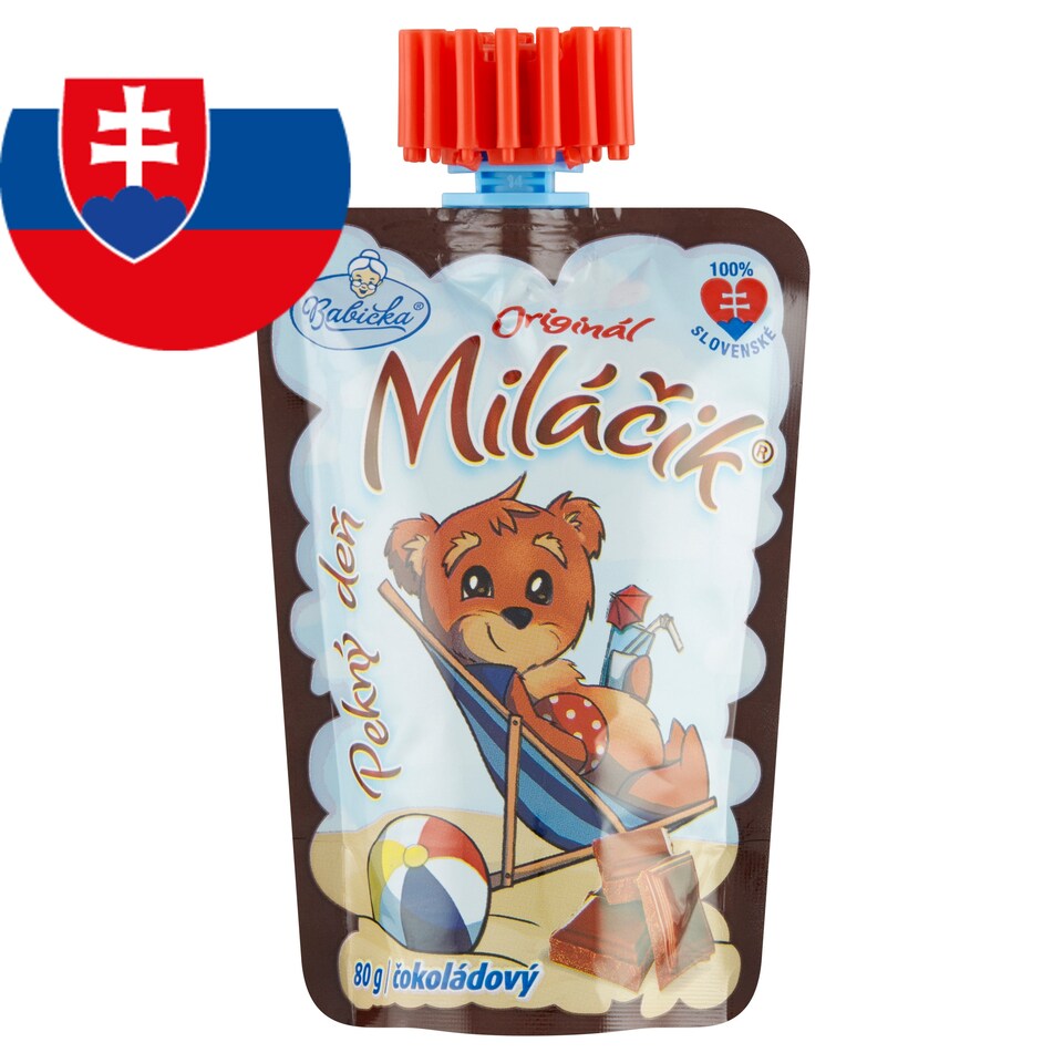 image 1 of Babička Miláčik Original Chocolate 80 g