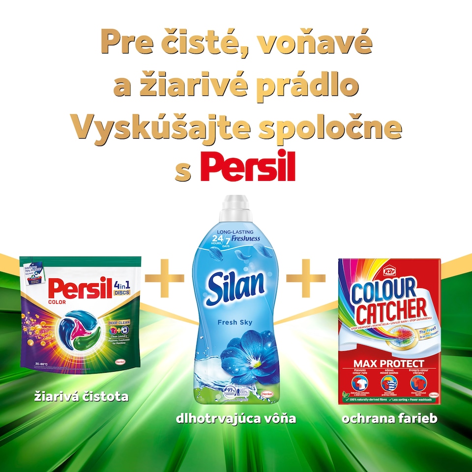 image 1 of Persil Discs 4in1 Deep Clean Color Concentrated Dosed Detergent 68 Washes 1122 g