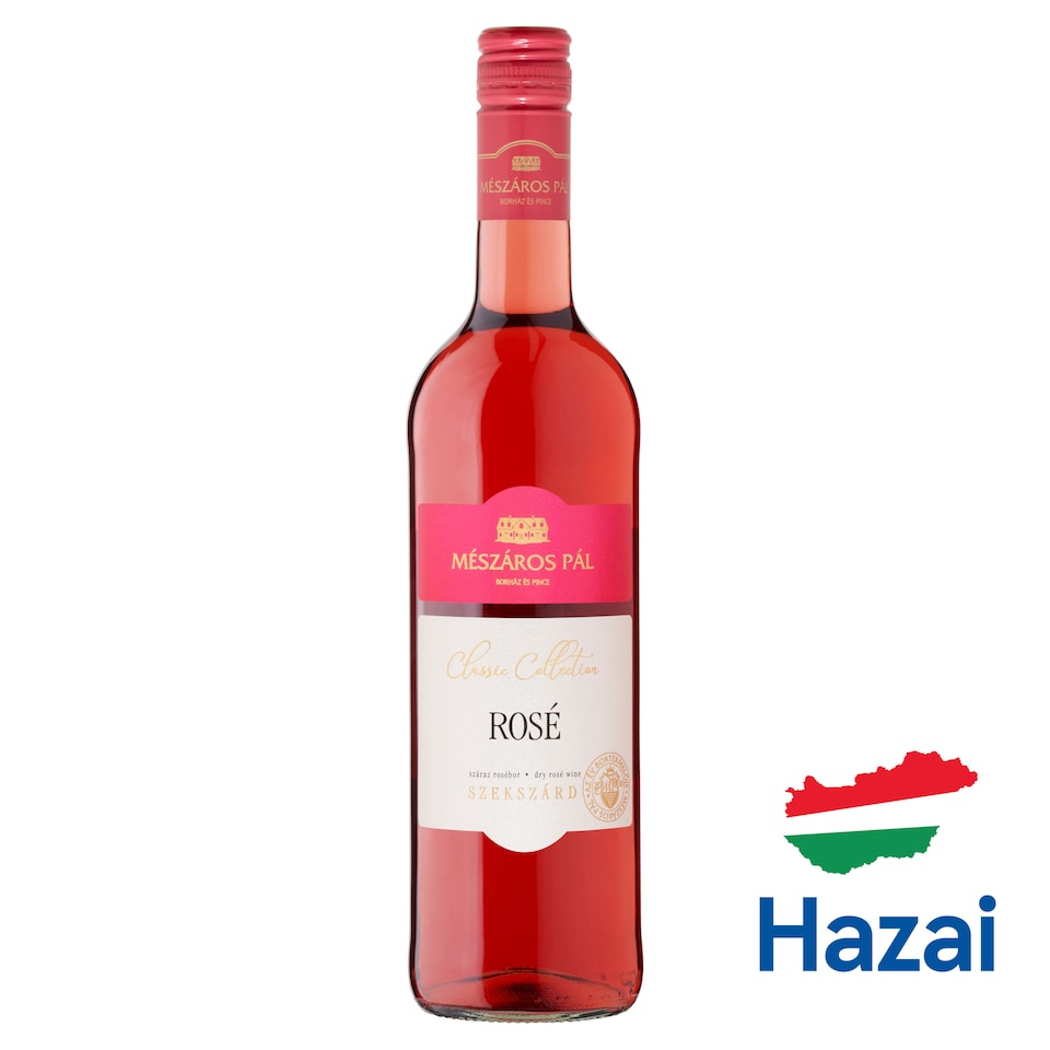 Mészáros Pál Classic Collection Szekszárdi Rosé száraz rosé bor 12,5% 0,75 l