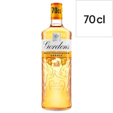 Gordon's Mediterranean Orange Gin Bottle 37.5% Vol 70Cl