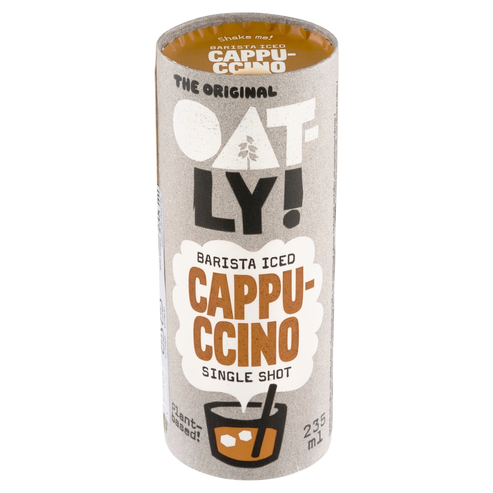 image 1 of Oatly! Barista Iced Cappuccino Oat Drink with Coffee 235 ml