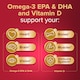 image 2 of Seven Seas Omega-3 & Turmeric Tablets with Fish Oil Capsules and Vitamin D - 60s