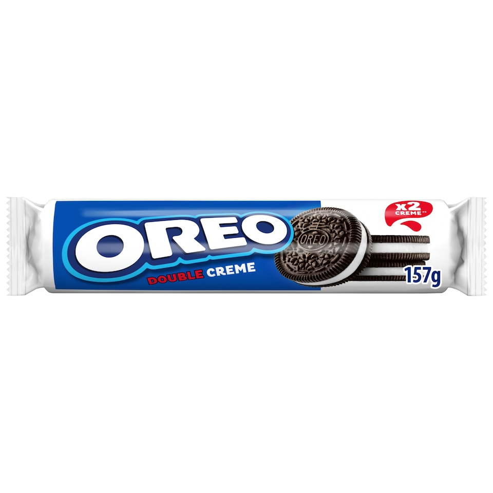 Oreo Double Stuff Cookie Chocolate Sandwich Biscuits 157g